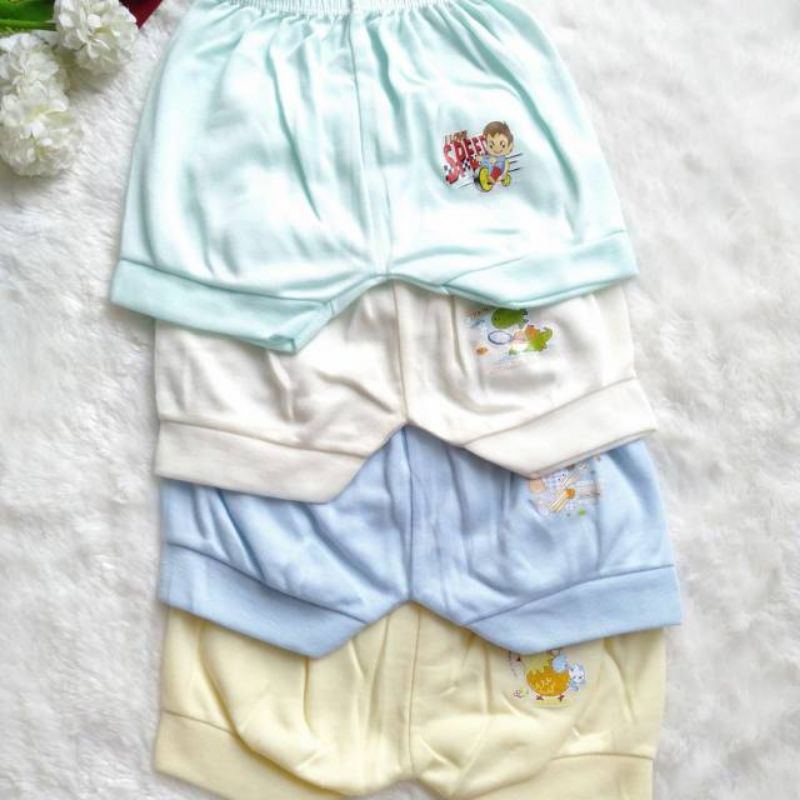 6PCS CELANA PENDEK BAYI HOGA - CELANA PENDEK BAYI MURAH