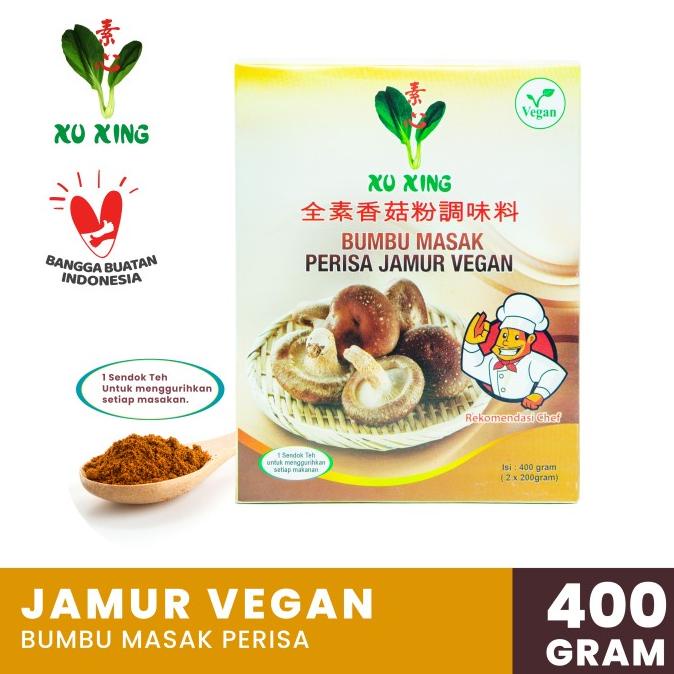 

(:(:(:(] Bumbu Masak Perisa Jamur Vegan [400 Gram]