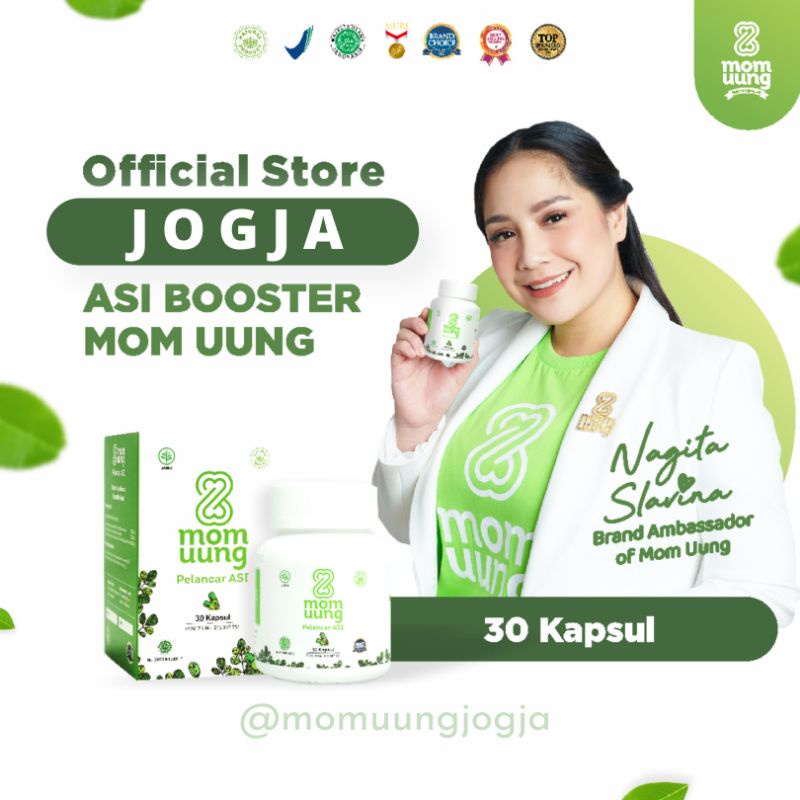 MOMUUNG ASI Booster Breastmilk Booster Ekstrak Daun Kelor dan Ikan Gabus 30 Kapsul