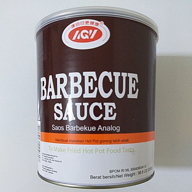 

BBQ sauce vegetarian 2,8 kg