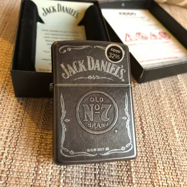 Zippo Original 29150 Jack Daniels Old No. 7 Gray Dusk