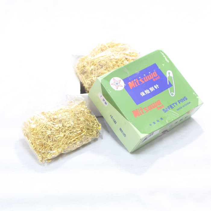 Peniti Kecil warna Emas MITSUWA GOLD