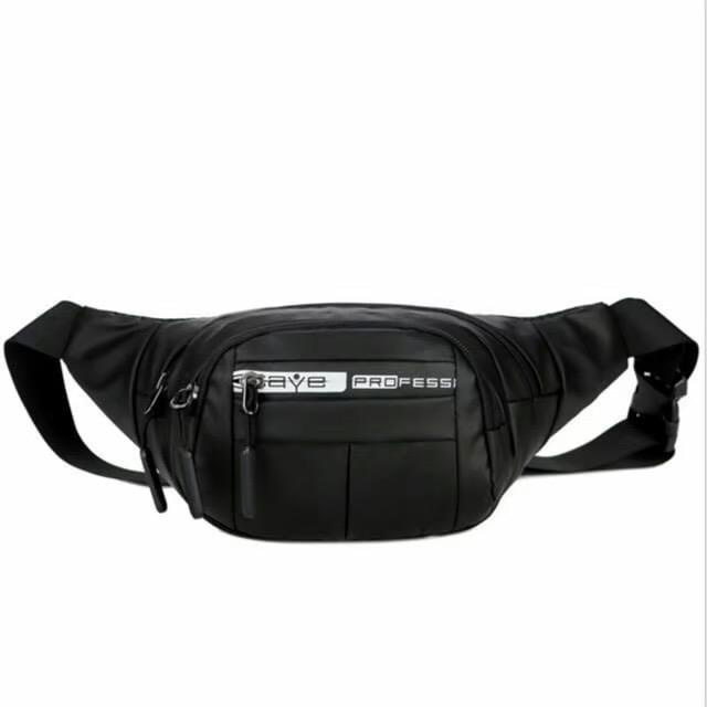 WAISTBAG PRIA ANTI AIR Selempang Multi Fungsi Terbaru