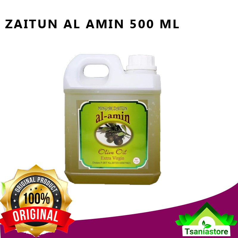 

Minyak Zaitun Extra Virgin 500ml Al amin