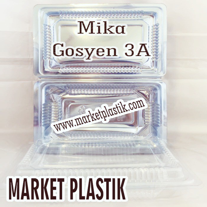 Mika Gosyen 3A/Mika Plastik 100pcs