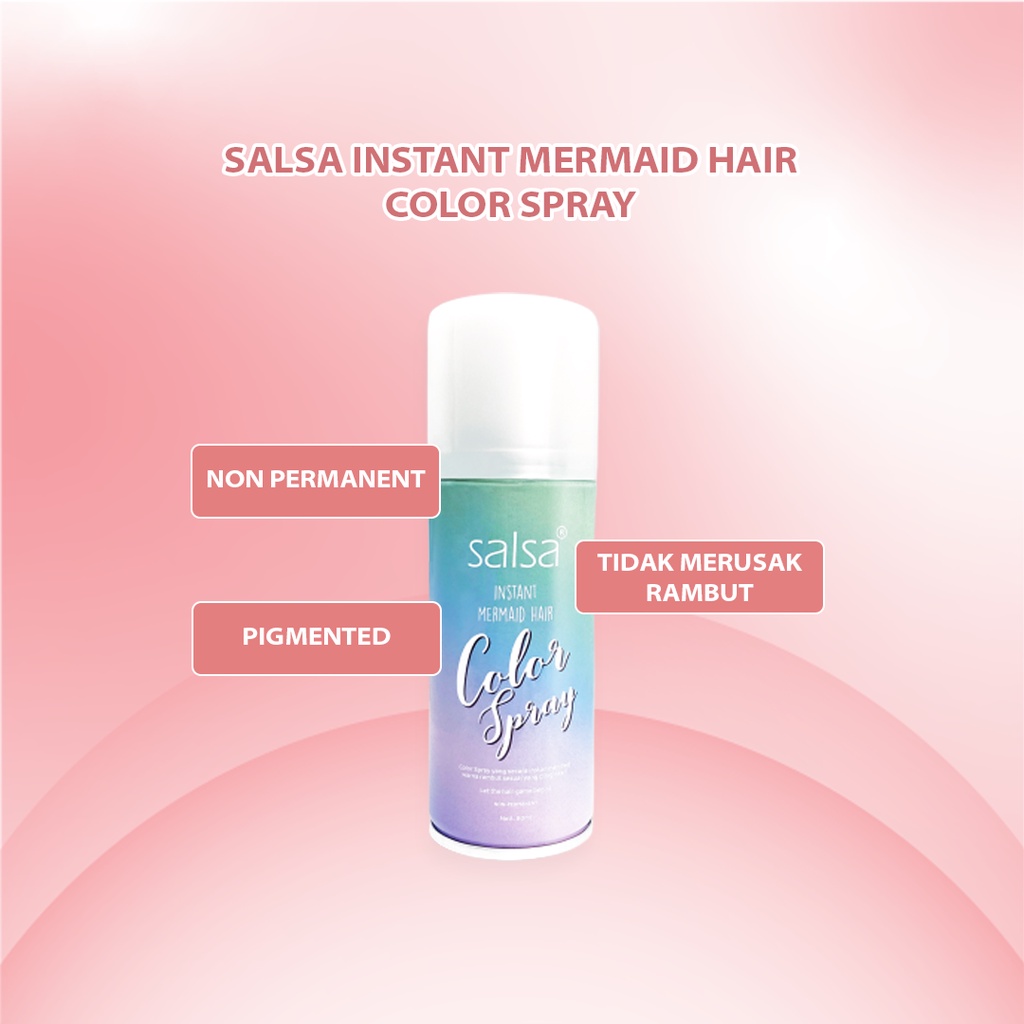 SKINHOUSEID Salsa Hair Color Spray Pewarna Cat Semir Rambut Instan Semprot Termurah