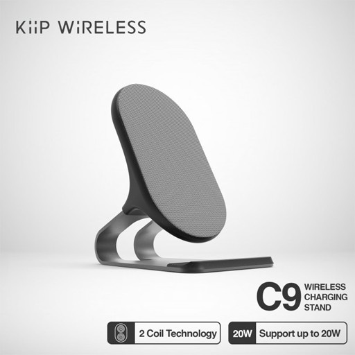 KIIP C9 WIRELESS CHARGER DOCKING 20W QI FAST CHARGING