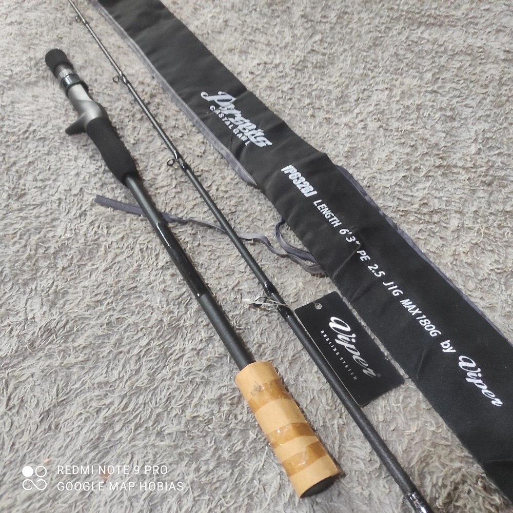 joran pancing BC baicasting  VP632BJ Viper perseus coastal game 189