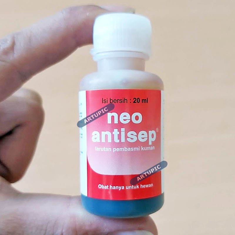 Neo Antisep 20 ml larutan desinfektan pembasmi kuman virus bakteri antiseptik hewan unggas kandang M