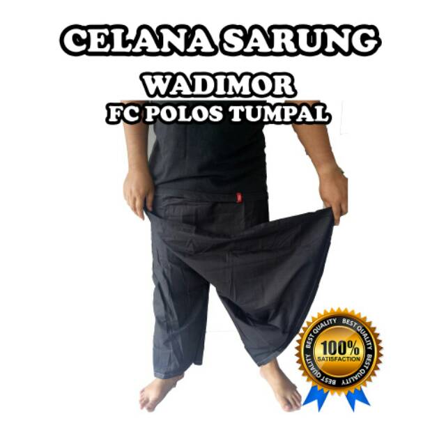 Sarung Celana Hitam Polos
