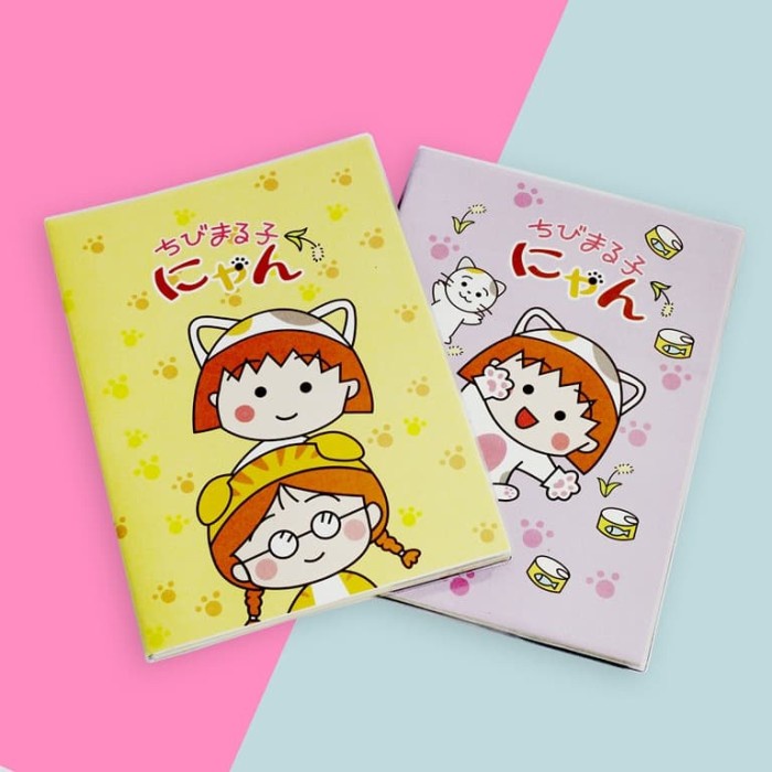 

Jualan Buku Tulis B5 Bersampul Warna Chibi Maruko Hemat