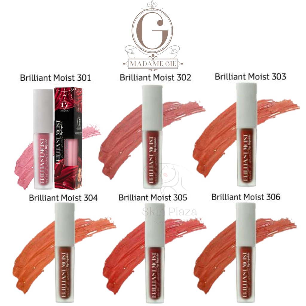 Madame Gie Brilliant Moist Velvet &amp; Smooth Lip Liquide