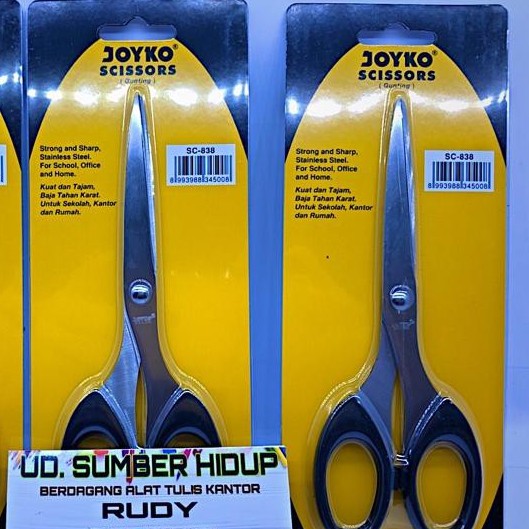 

Gunting Joyko (SC-838), HARGA SATUAN 1 PCS