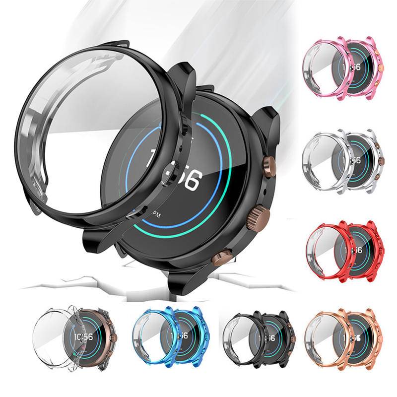 Case Pelindung Layar Smartwatch Fossil Watch Ftw6022 41mm Ftw-6022 Ultra Slim Bahan Tpu Untuk Wanita