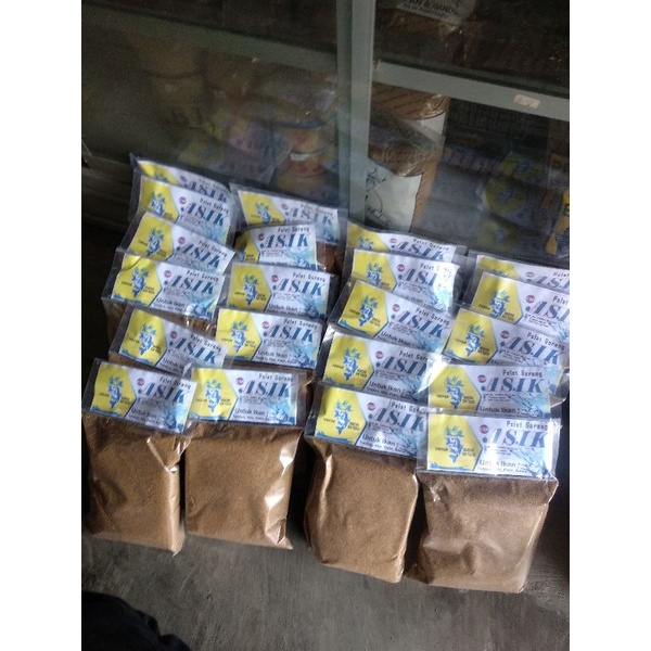 PELET GORENG ASIK oplosan ikan tombro,patin,nila,tawes,bawal& bandeng