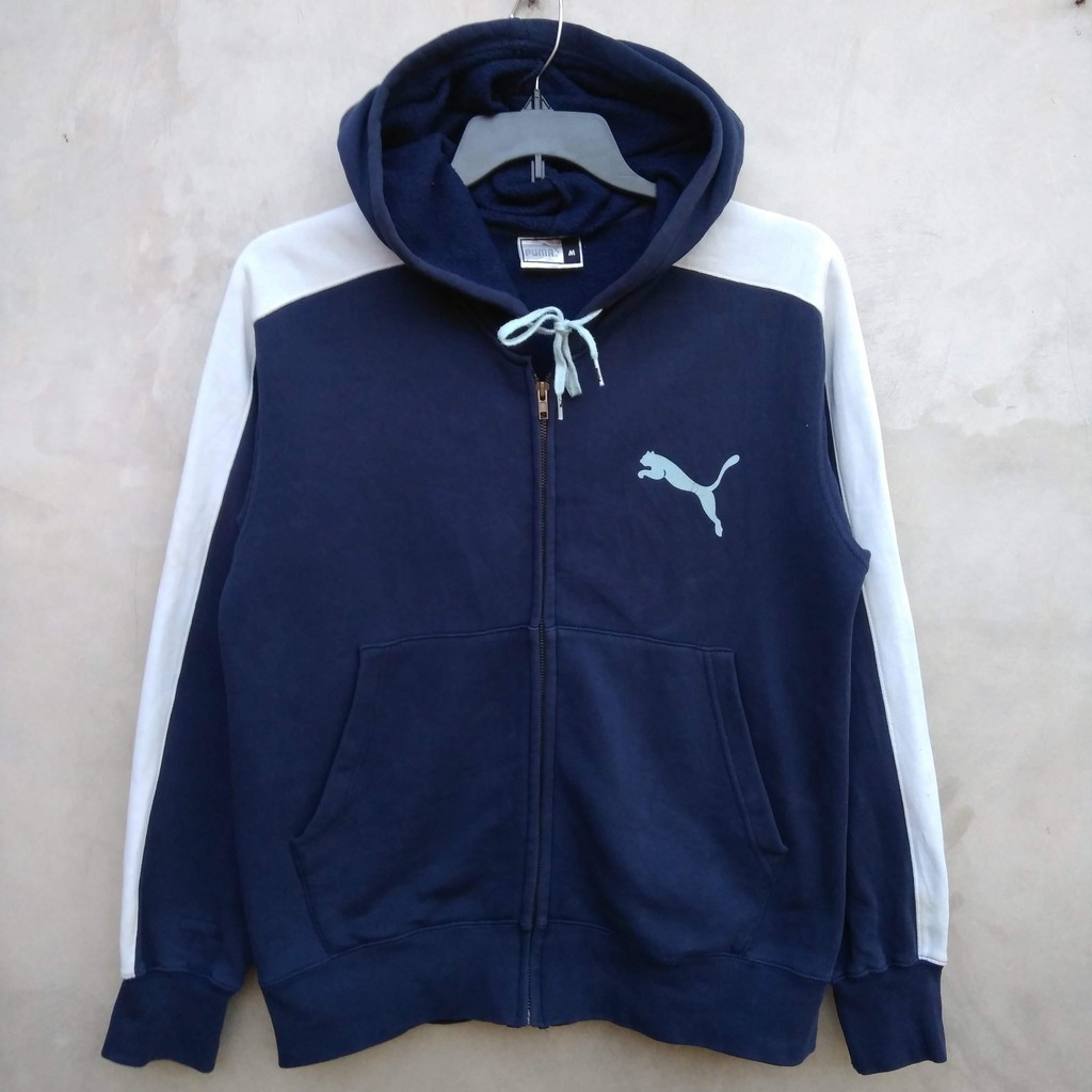 01 Jaket Zip Hoodie PUMA Second Original