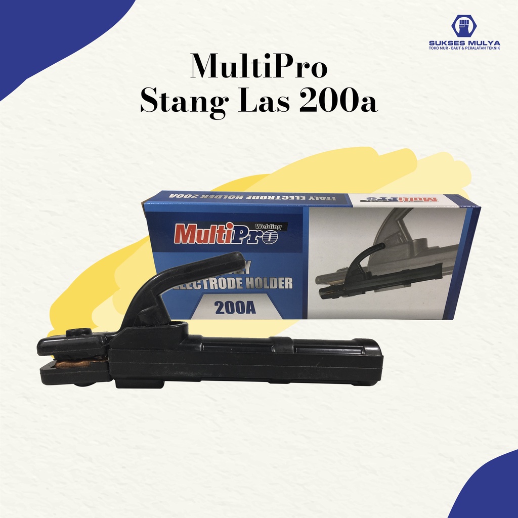 Multipro Stang Las 200A Tang Las Listrik Stang Italy Electrode Holder