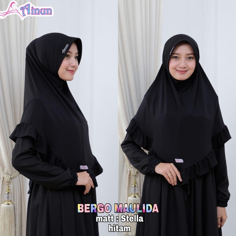 Ainun Bergo Maulida ||Ainun hijab || jilbab murah