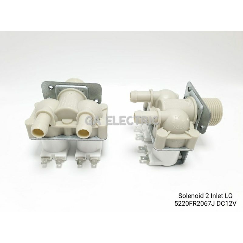 SELENOID - WATER INLET 5220FR2067J DC12V MESIN CUCI LG