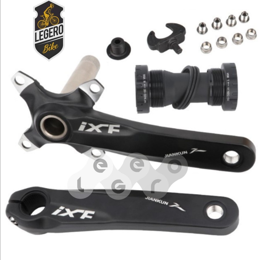 Crank Arm Set IXF HT 2 Hollowtech II MTB like deore, alivio shimano
