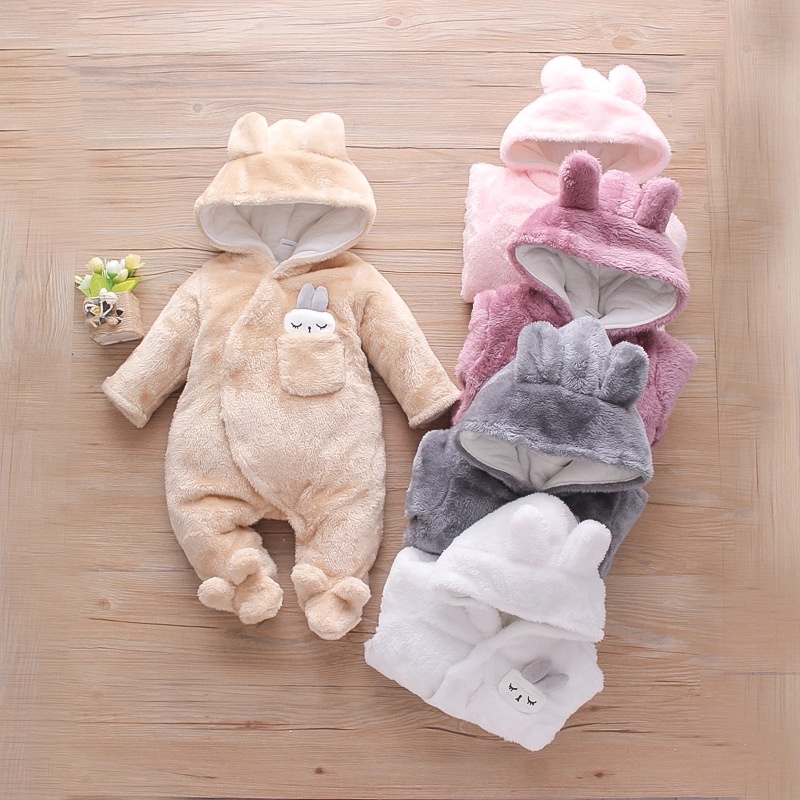 Sleepsuit Bayi Bunny/ Romper Bayi Lembut LYME Romper 3/ Romper Anak