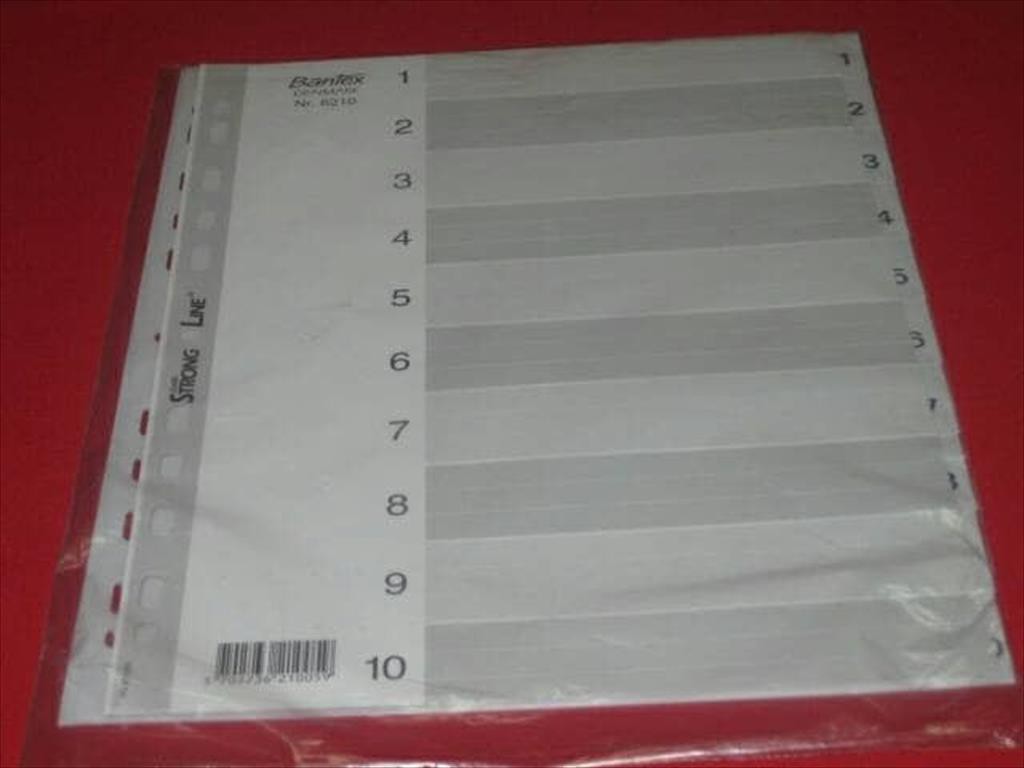 

Divider Bantex A4 Number 1-10 6210