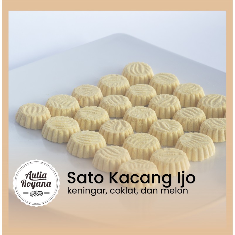 

SATU KACANG IJO 500gram / KUE SATU / KUE SATU KACANG HIJAU / KUE SATO AULIA ROYANA KHAS BANYUWANGI