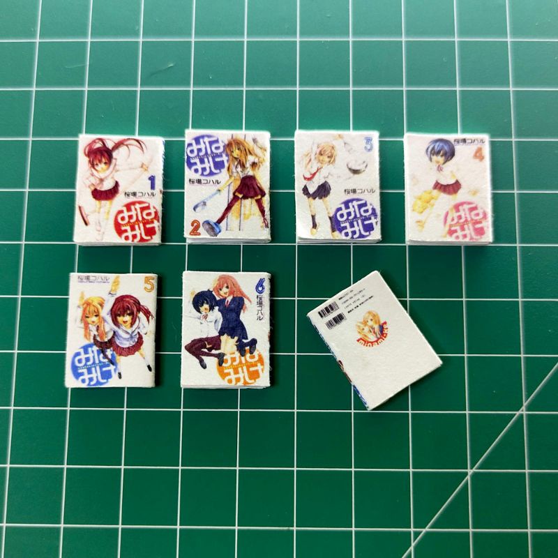 Komik Miniatur/komik diorama The Minami Family skala kecil