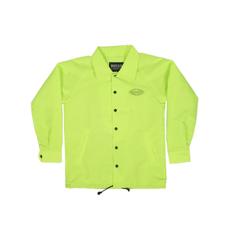 Based Club Closed Coach Jaket Hijau