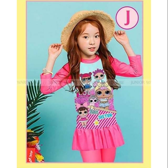Baju Renang Anak JW kode J