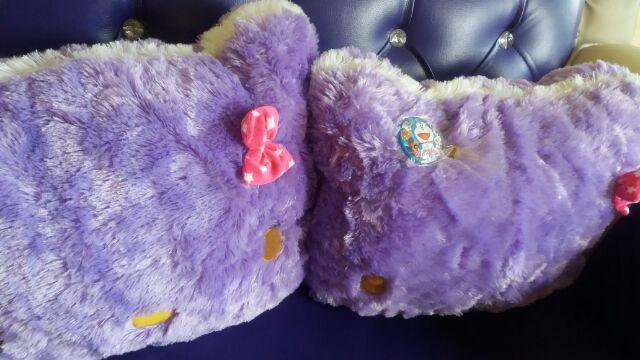 Bantal  Hello Kitty Full  Ungu