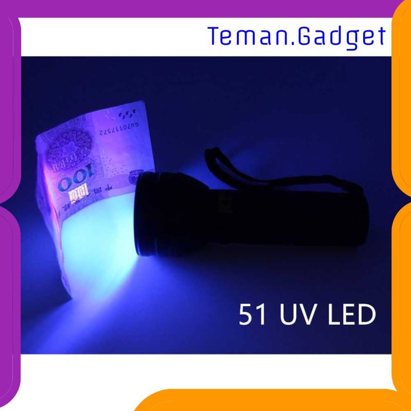 TG-IE212 TaffLED Senter Ultraviolet UV 400nm 51 LED UV-51