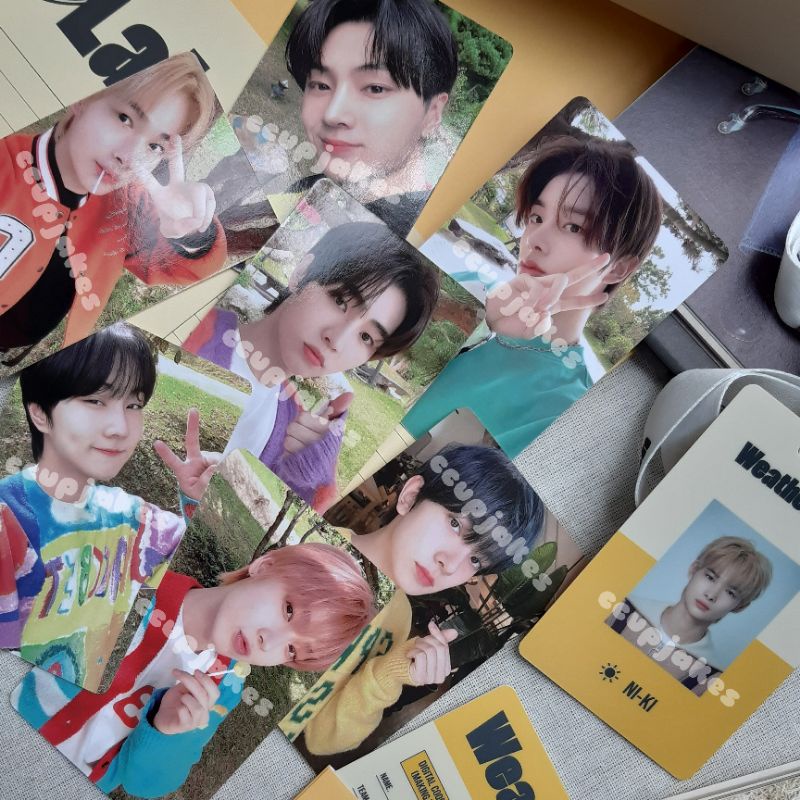 [READY] enhypen season's greetings 2022 sg 22 pc photocard member set heeseung sunghoon jungwon suno