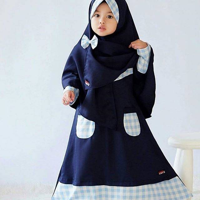 Syari rania kids +bergo / gamis murah /gamis anak