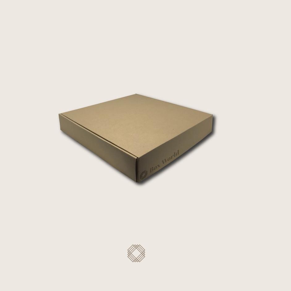 

Ear Lock Mailer 30x30x5 Isi 10 pcs | Karton / Kardus / Box Pizza / Die Cut u/ Makanan, Kue, Baju