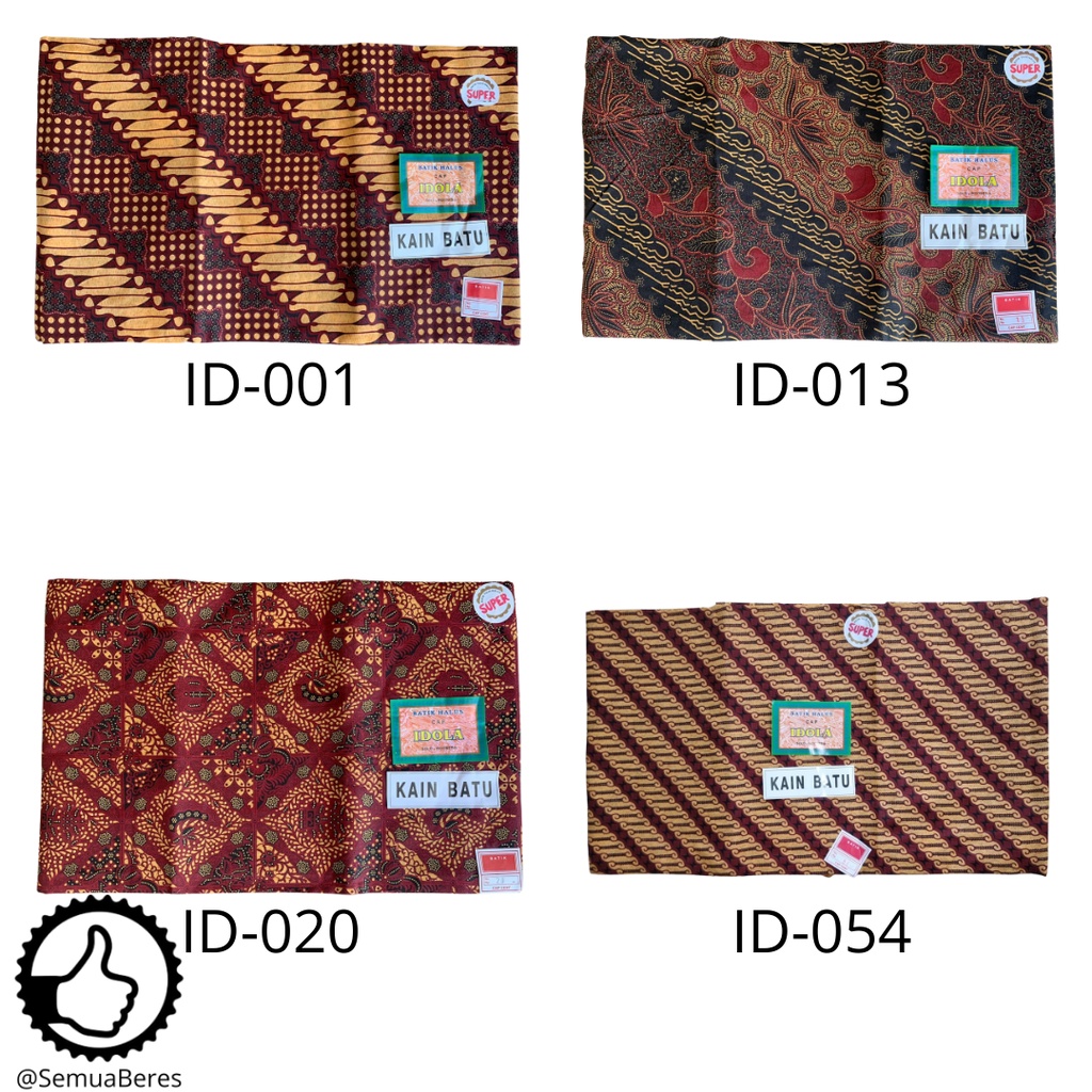 Kain Batik Halus Panjang IDOLA / Kain Batu Panjang Halus