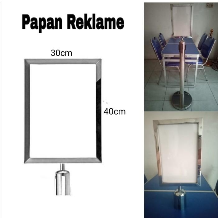 

Papan | Papan Tiang Antri A3 Frame Tiang Antri