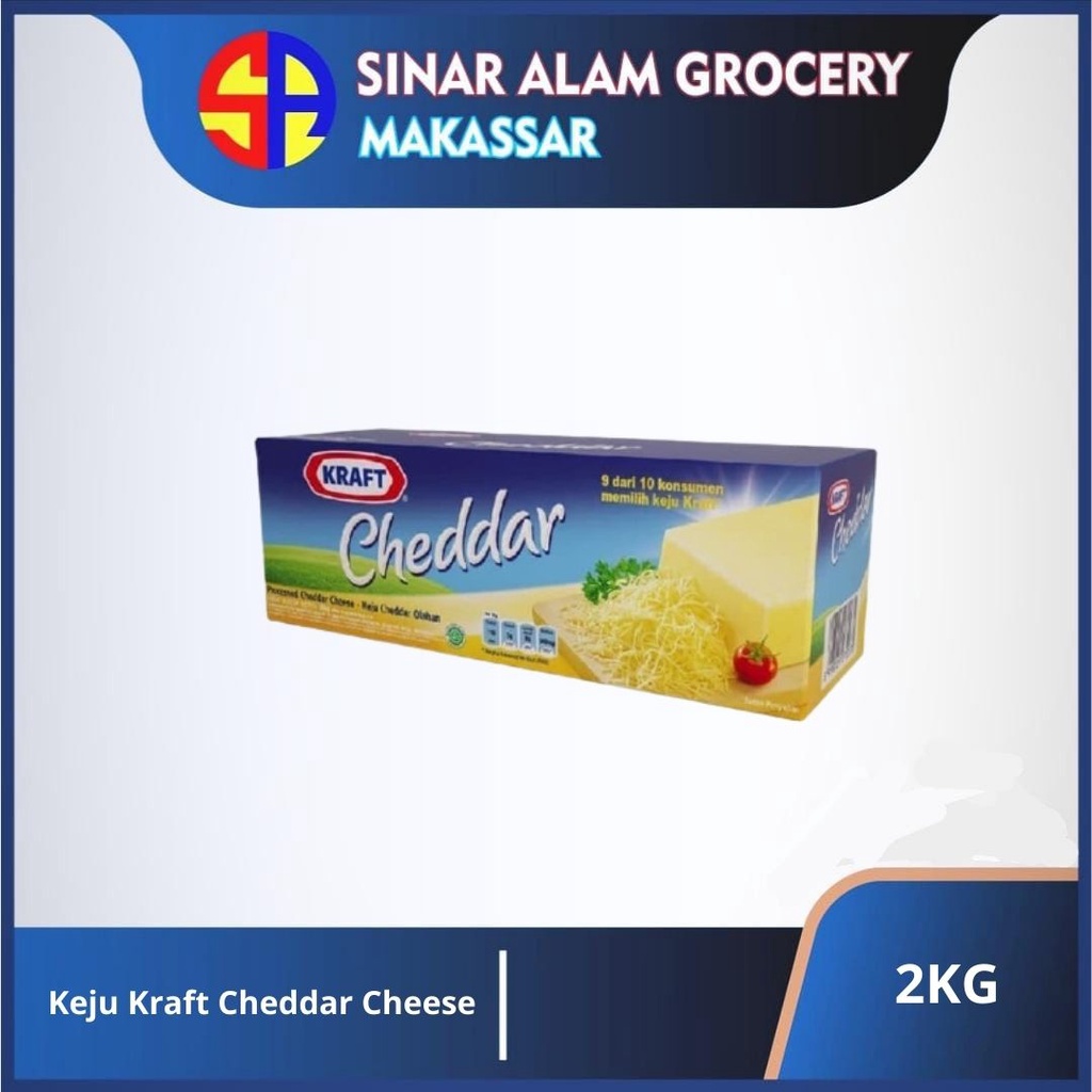 

Keju Kraft Cheddar 2kg