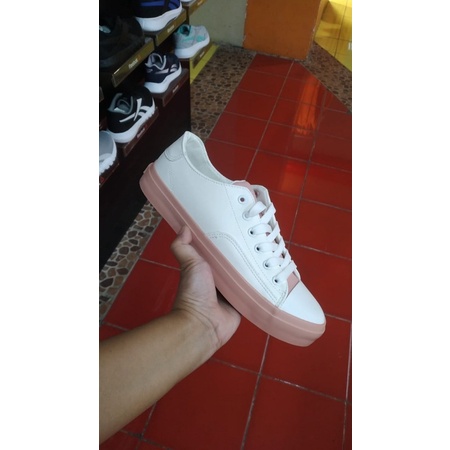 Ori Sale Sepatu Airwalk REBECA Putih Pink Mint Wanita