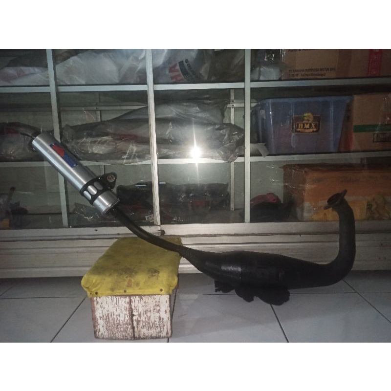 Chamber perut kenalpot knalpot Ahau leher L cobra ukuran 39 Galvanis