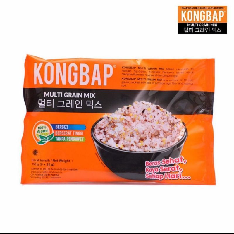 

KONGBAP Multi Grain Mix Untuk Beras