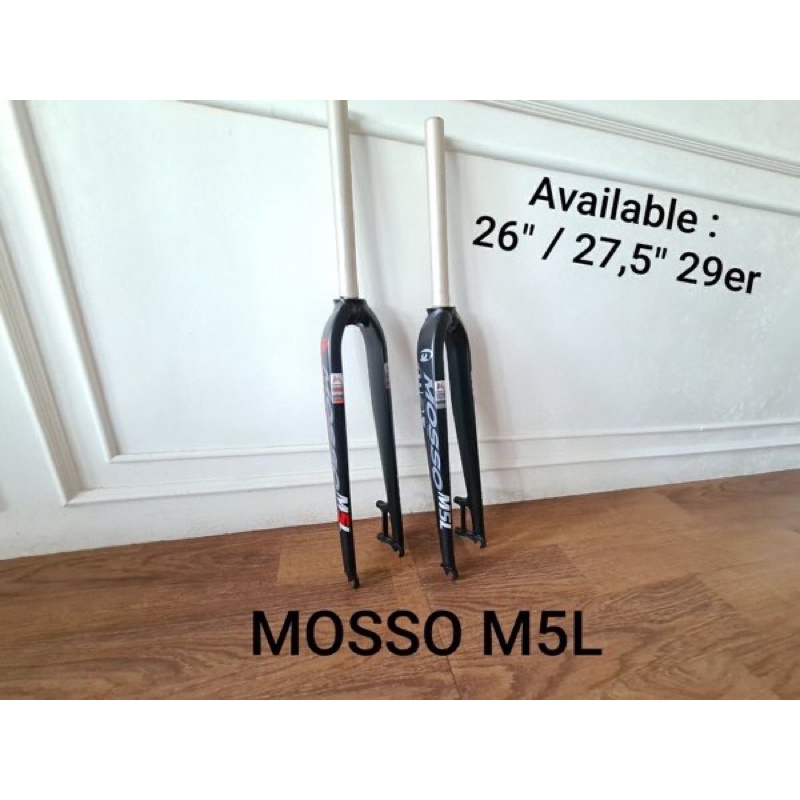 Fork Rigit MOSSO M5-L Garpu Sepeda Aluminium