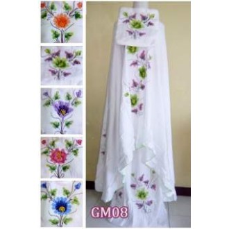 MUKENA BALI LUKIS JUMBO