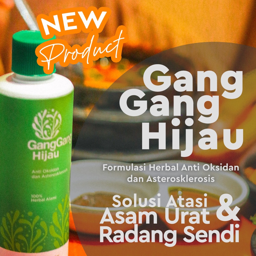 Madu Ganggang Hijau Herbal Ampuh Untuk Darah Tinggi Original BPOM