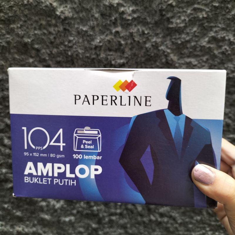 Amplop Paperline putih polos 90/ 104/110