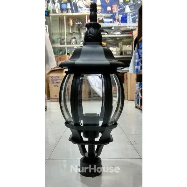 lampu taman pilar pagar tiang klasik antik 5003 outdoor tiang