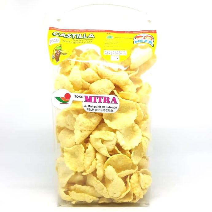 

Kualitas Terbaik] Castilla Emping Singkong 100Gr | Keripik Kripik Matang Camilan Gurih