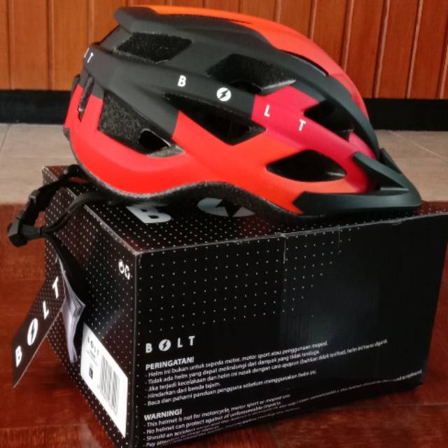 Helm sepeda MTB Polygon bolt
