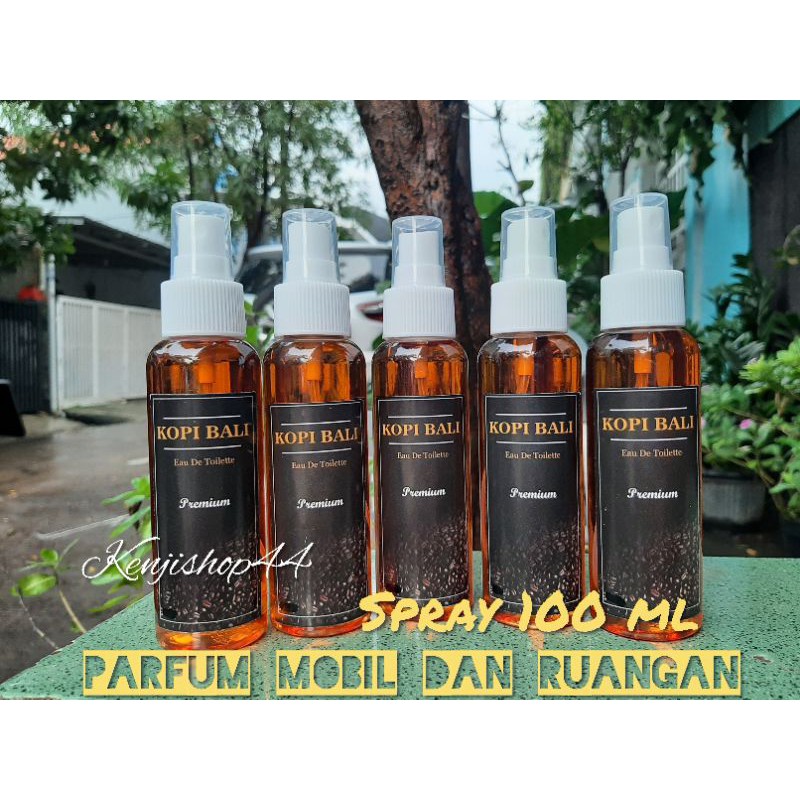 Parfum mobil -pengharum mobil dan ruangan  spray kopi bali 100 ml