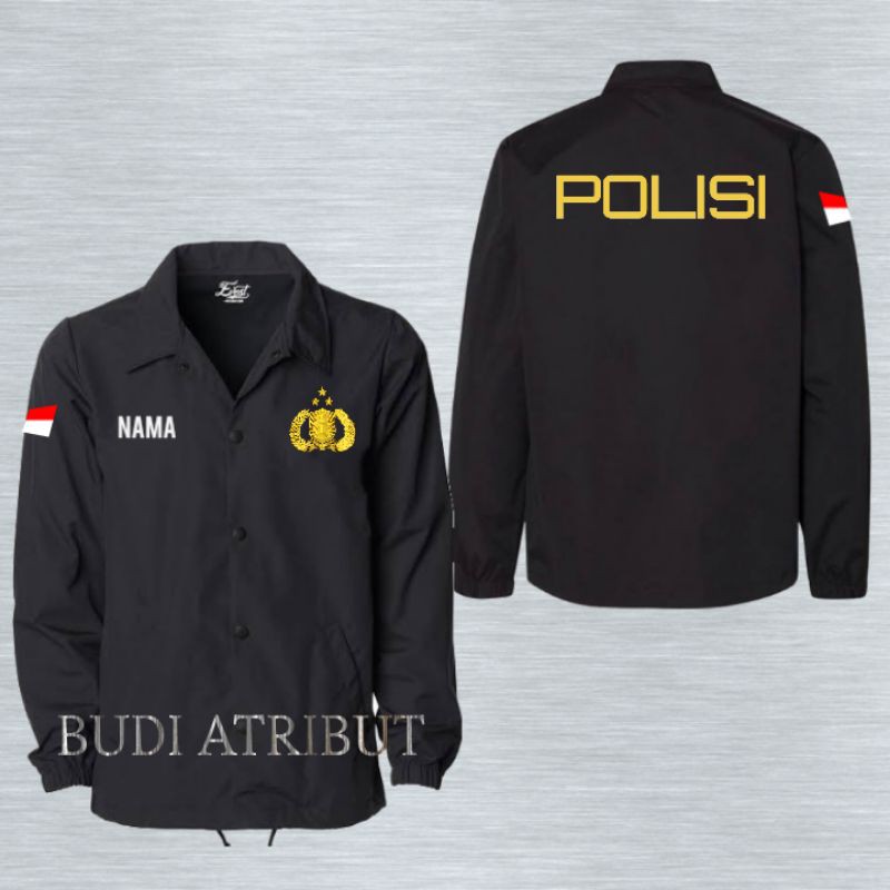 jaket coach polisi jaket polisi